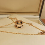 Bvlgari B.zero1 Legend necklace 18k rose gold, black ceramic - Image 5