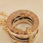 Bvlgari B.zero1 Legend necklace 18k rose gold, black ceramic - Image 8