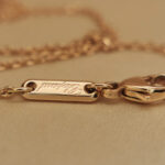 Chopard Happy Dreams necklace 18k rose gold, diamond (engraved) - Image 10