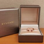 Bvlgari Serpenti ring 18k rose gold, ruby, diamond, 51 - Image 4