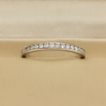 Tiffany & Co. The Tiffany® Setting wedding band platinum, diamond, 10 - Image 3