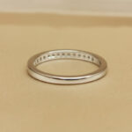 Tiffany & Co. The Tiffany® Setting wedding band platinum, diamond, 10 - Image 4