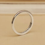 Tiffany & Co. The Tiffany® Setting wedding band platinum, diamond, 10 - Image 5