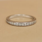 Tiffany & Co. The Tiffany® Setting wedding band platinum, diamond, 10 - Image 6