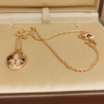 Bvlgari Serpenti necklace 18k rose gold, diamond, malachite - Image 7