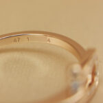 Fred Force 10 ring 18k rose gold, diamond, 47 - Image 3