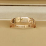 Cartier Love ring 18k rose gold, small model, 50 - Image 3
