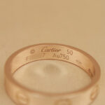 Cartier Love ring 18k rose gold, small model, 50 - Image 4