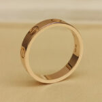 Cartier Love ring 18k rose gold, small model, 50 - Image 7
