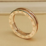Bvlgari B.zero1 ring one-band 18k rose gold, 58 - Image 4