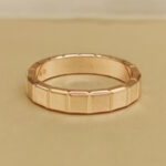 Chopard Ice Cube ring 18k rose gold, single diamond, 56 - Image 3