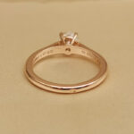 Cartier Engagement ring 18k rose gold, 0.57 ct diamond, 52 - Image 3