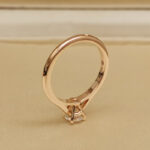 Cartier Engagement ring 18k rose gold, 0.57 ct diamond, 52 - Image 4