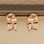 Bvlgari B.zero1 Legend earrings 18k rose gold, diamond - Image 3