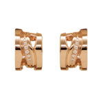 Bvlgari B.zero1 Legend earrings 18k rose gold, diamond