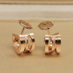 Bvlgari B.zero1 Legend earrings 18k rose gold, diamond - Image 5