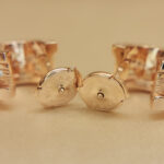 Bvlgari B.zero1 Legend earrings 18k rose gold, diamond - Image 7