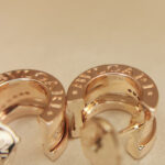 Bvlgari B.zero1 Legend earrings 18k rose gold, diamond - Image 9