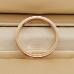 Cartier ring 18k rose gold, narrow, diamond, 51 - Image 3