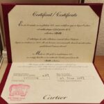 Cartier ring 18k rose gold, narrow, diamond, 51 - Image 7