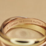Cartier Trinity 18k tri-colour gold, wide, 59 - Image 7