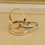 Cartier Trinity ring 18k tri-colour gold, narrow, 48 - Image 6