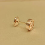 Cartier earring 18k rose gold (single) - Image 4