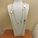 Chopard Happy Hearts Sautoir necklace 18k rose gold, MOP, diamond - Image 2