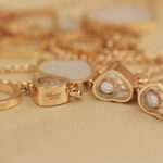 Chopard Happy Hearts Sautoir necklace 18k rose gold, MOP, diamond - Image 8