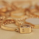 Chopard Happy Hearts Sautoir necklace 18k rose gold, MOP, diamond - Image 9