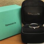 Tiffany & Co. Signature ring platinum 3 diamonds, wide model, 20 - Image 9