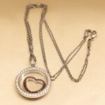 Chopard Happy Spirit necklace 18k white gold, Ruby, diamond - Image 5