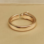 Cartier Panthère ring 18k rose gold, large model, 60 - Image 5