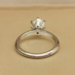 Tiffany & Co. Classic 6 Claw ring, platinum,1.09ct solitaire diamond,9 - Image 3