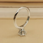 Tiffany & Co. Classic 6 Claw ring, platinum,1.09ct solitaire diamond,9 - Image 5
