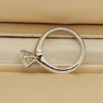 Tiffany & Co. Classic 6 Claw ring, platinum,1.09ct solitaire diamond,9 - Image 9