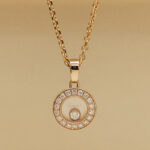 Chopard Happy Diamonds Icons necklace 18k rose gold, diamond - Image 2