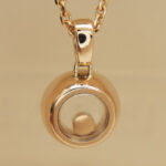Chopard Happy Diamonds Icons necklace 18k rose gold, diamond - Image 4