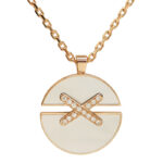 Chaumet Liens necklace 18k rose gold, mother-of-pearl, diamond