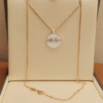 Chaumet Liens necklace 18k rose gold, mother-of-pearl, diamond - Image 4