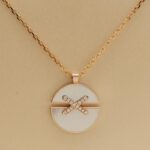Chaumet Liens necklace 18k rose gold, mother-of-pearl, diamond - Image 6