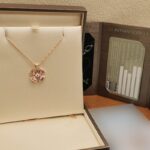 Bvlgari Fiorever necklace 18k rose gold, large, diamond - Image 2