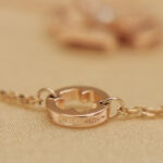 Bvlgari Fiorever necklace 18k rose gold, large, diamond - Image 8