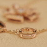 Bvlgari Fiorever necklace 18k rose gold, large, diamond - Image 9