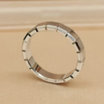 Chopard Ice Cube ring platinum, 56 - Image 3