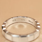 Chopard Ice Cube ring platinum, 56 - Image 7
