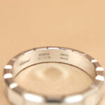 Chopard Ice Cube ring platinum, 56 - Image 8
