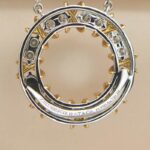 Tiffany & Co. Schlumberger Sixteen necklace platinum, diamond - Image 3