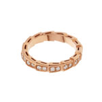 Bvlgari Serpenti Viper ring 18k rose gold, diamond, 48