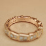 Bvlgari Serpenti Viper ring 18k rose gold, diamond, 48 - Image 10
